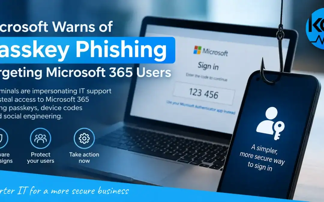 Microsoft Warns of Passkey Phishing Targeting Microsoft 365 Users
