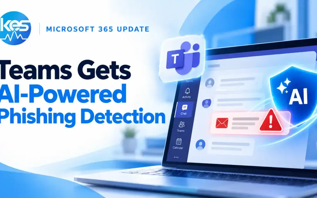 Microsoft Teams AI-powered phishing detection warning users about suspicious external chats