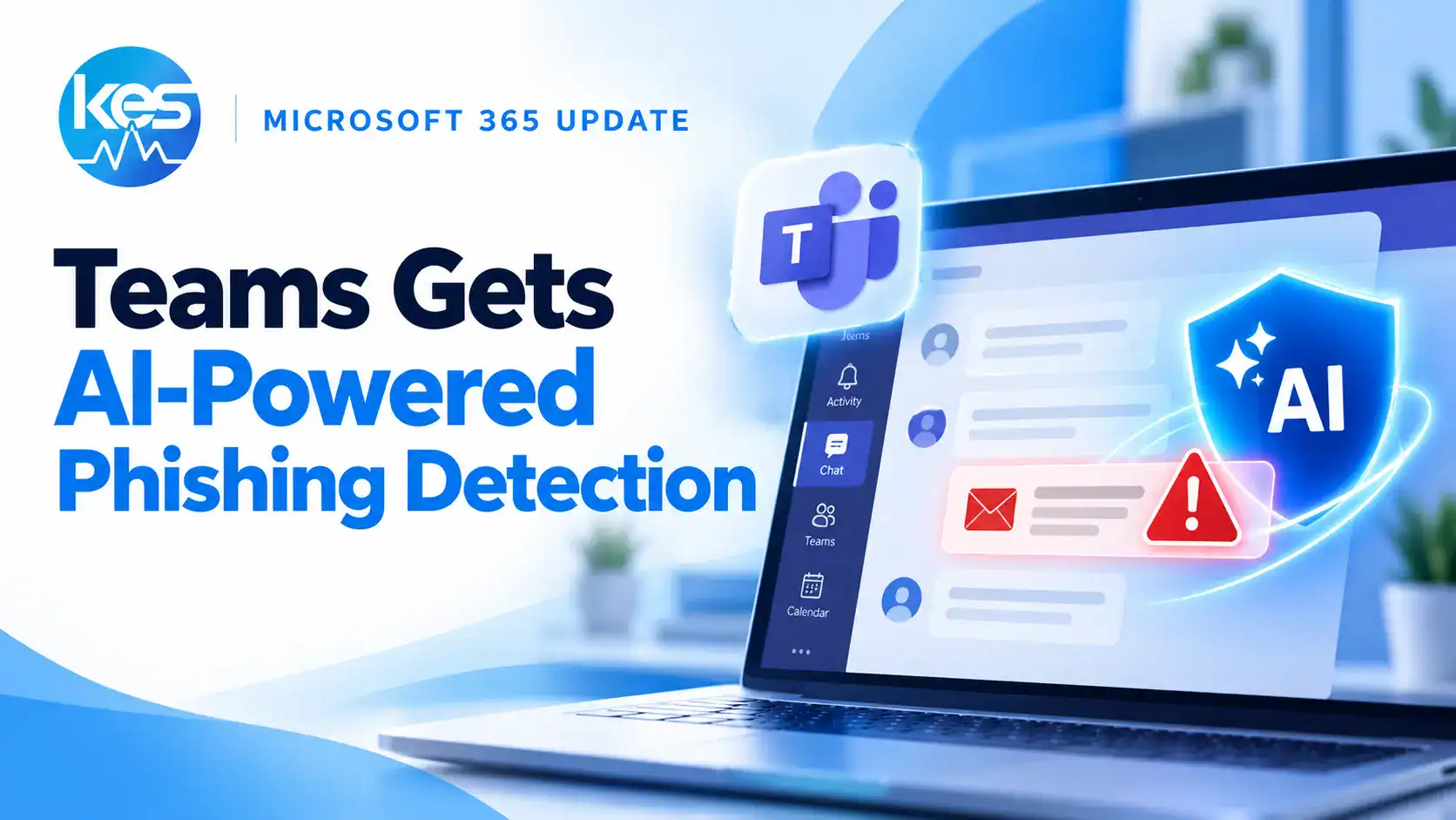 Microsoft Teams AI-powered phishing detection warning users about suspicious external chats
